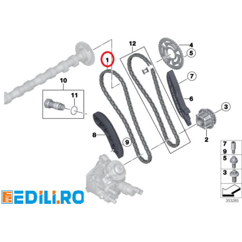 Lant distributie BMW - 11318570649