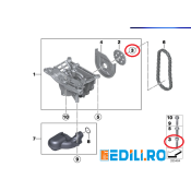 Surub pt pinion pompa ulei z23 BMW - 11417823426