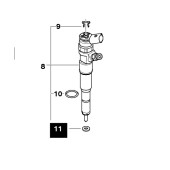 Scut protectie termica injector - 13532247156