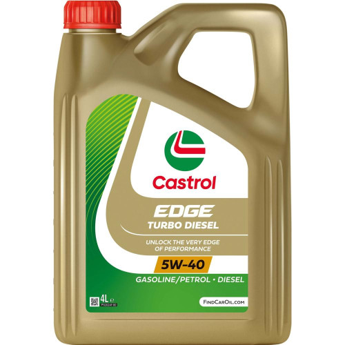 Ulei de motor Castrol Edge Turbo Diesel 5W-40 4L