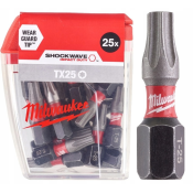 Set 25 Biți SHOCKWAVE™ IMPACT DUTY CD TX25 25 mm