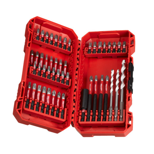 Set biți Milwaukee SHOCKWAVE IMPACT 48buc