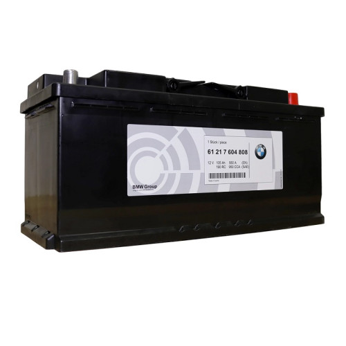 Baterie de pornire BMW AGM 12V 105Ah - 61217604808