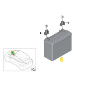 Baterie de pornire BMW AGM 12V 20Ah - 61219321815