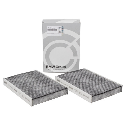 Microfiltru instalatie aer conditionat, carbon - BMW Seria 5 G30 G31 F90M5, Seria 6 G32, Seria 7 G11 G12, Seria 8 G15 G16 F91M8 F92M8 F93M8, X5 G05 F95M, X6 G06 F96M, X7 G07, XM G09