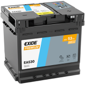 Baterie de pornire Exide Premium 12V 53Ah EN540 - EA530
