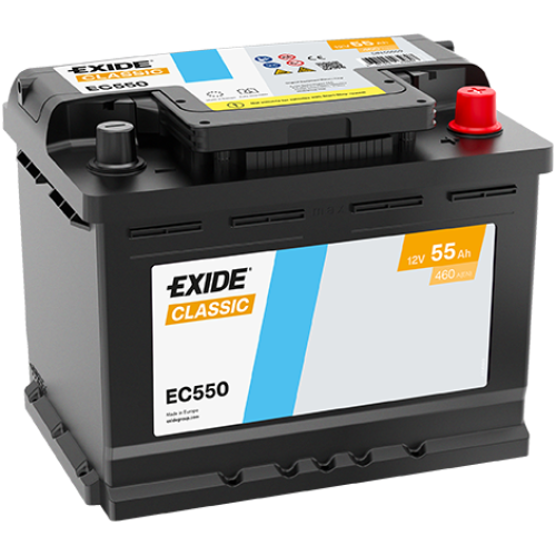 Baterie de pornire Exide Classic 12V 55AH EN460 - EC550