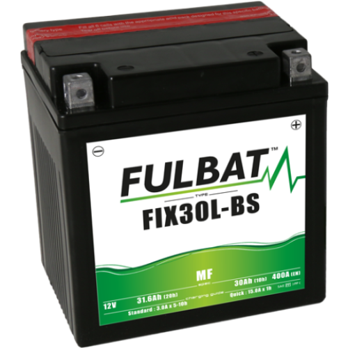 Baterie de pornire Fulbat pentru ATV 12V 30Ah 400A - FIX30L-BS
