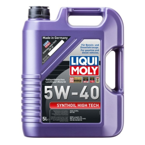 Ulei de motor Liqui Moly Synthoil High Tech 5W-40 5L