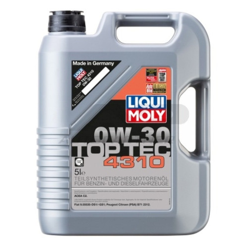 Ulei de motor Liqui Moly Top Tec 4310 0W-30 5L