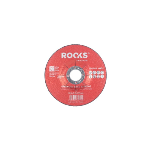 Disc de slefuit metal 125x6.5x22.2 Rooks - OK-03.4516