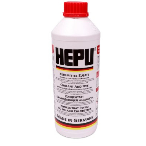 Antigel concentrat Hepu Rosu G12 1.5L