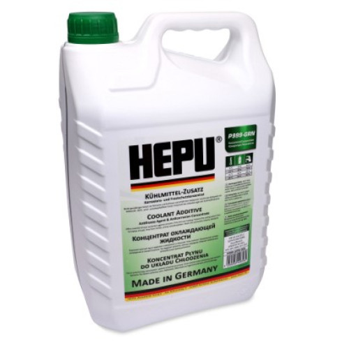 Antigel concentrat Hepu Verde 5L