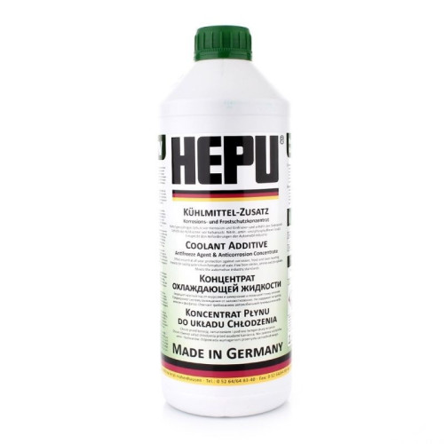 Antigel concentrat Hepu Verde 1.5L