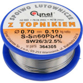 Fludor, cositor SN60PB40 0,7/100g