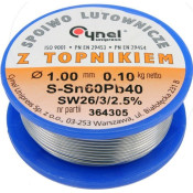 Fludor, cositor SN60PB40 1/100g