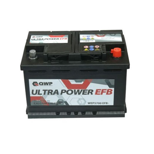 Baterie de pornire QWP Ultra Power EFB 12V 70Ah EN760A