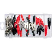 Set 28 de cleme elctrice tip crocodil