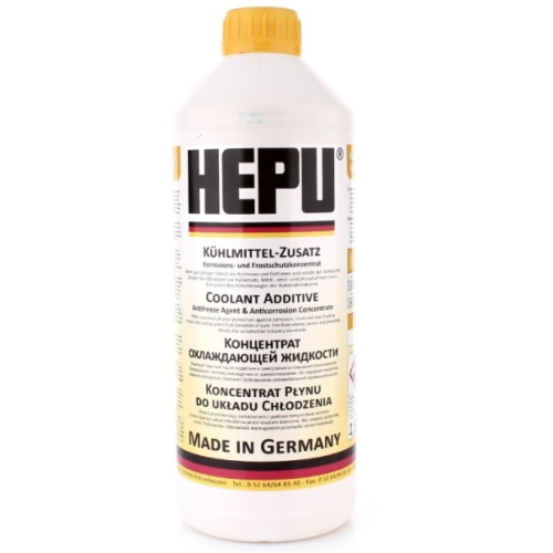 Antigel concentrat Hepu Galben typ D 1.5L
