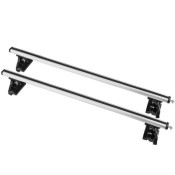 AMOS AMOS6116 - Bare portbagaj plafon aluminiu AERO 1.6 m cu incuietoare (set 2 buc)