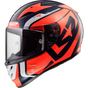 LS2 FF323 ARROW C EVO STING BLUE FLUO ORANGE XXL
