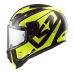 LS2 FF323 ARROW C EVO STING WINEBERRY H-V YELLOW XXL