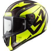 LS2 FF323 ARROW C EVO STING WINEBERRY H-V YELLOW XXL
