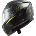 LS2 FF327 CHALLENGER CT2 FOLD GLOSS H-V YELLOW 3XL
