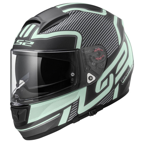 LS2 FF397 VECTOR ORION Matt Black Light XXL
