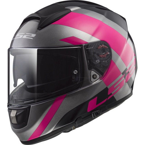 LS2 FF397 VECTOR Trident Titanium Pink M