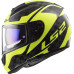 LS2 FF397 VECTOR C SHINE Carbon, H-V Yellow XXL