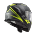 LS2 FF800 STORM NERVE MATT BLACK H-V YELLOW XXL