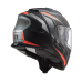 LS2 FF800 STORM RACER MATT TITANIUM FLUO XXL