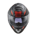 LS2 FF800 STORM RACER MATT TITANIUM FLUO XXL