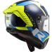 LS2 FF805 THUNDER C RACING1 GL.BLUE H-V YELLOW XL