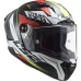 LS2 FF805 THUNDER C CHASE GLOSS WHITE RED XXL
