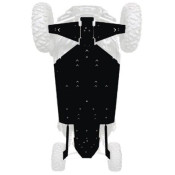 XRW PROT.CENTRAL  PHD SKID PLATE - RZR4 1000 XP