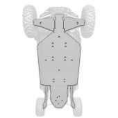 XRW ALU CENTRAL SKID PLATE - RZR4 1000 XP