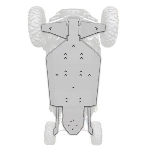 XRW ALU CENTRAL SKID PLATE - RZR4 1000 XP