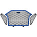 XRW KIT RADIATOR PROTECTION BLUE 5002 - POLARIS RZR PRO XP