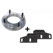 XRW Distanțiere roată + kit adaptoare racletă noroi - Polaris RZR PRO XP