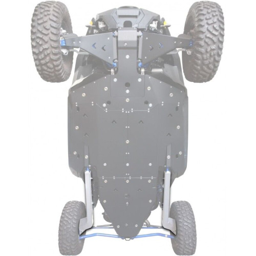 XRW Protecții braț longitudinal spate aluminiu - Polaris RZR Pro XP