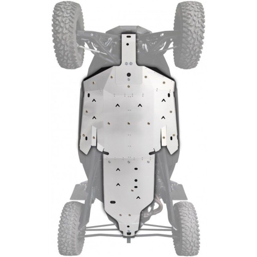XRW Kit scuturi protecție ALU - Polaris RZR PRO R