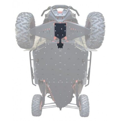 XRW FRONT DIFF SKID PLATE PHD - CAN-AM MAVERICK X3 XRS
