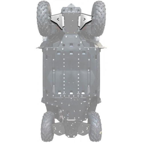 XRW FRONT A-ARM GUARDS ALU - CAN-AM MAVERICK TRAIL