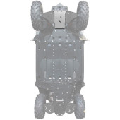 XRW FRONT DIFF SKID PLATE ALU - CAN-AM MAVERICK TRAIL