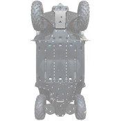 XRW FRONT DIFF SKID PLATE ALU - CAN-AM MAVERICK TRAIL