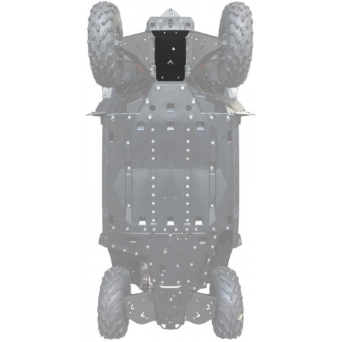 XRW FRONT DIFF SKID PLATE PHD - CAN-AM MAVERICK TRAIL