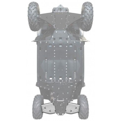 XRW Protecții brațe suspensie spate aluminiu - Can-Am Maverick Sport