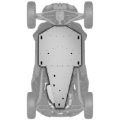 XRW Kit scuturi protecție ALU 6mm - Can-Am Maverick R (2024+)
